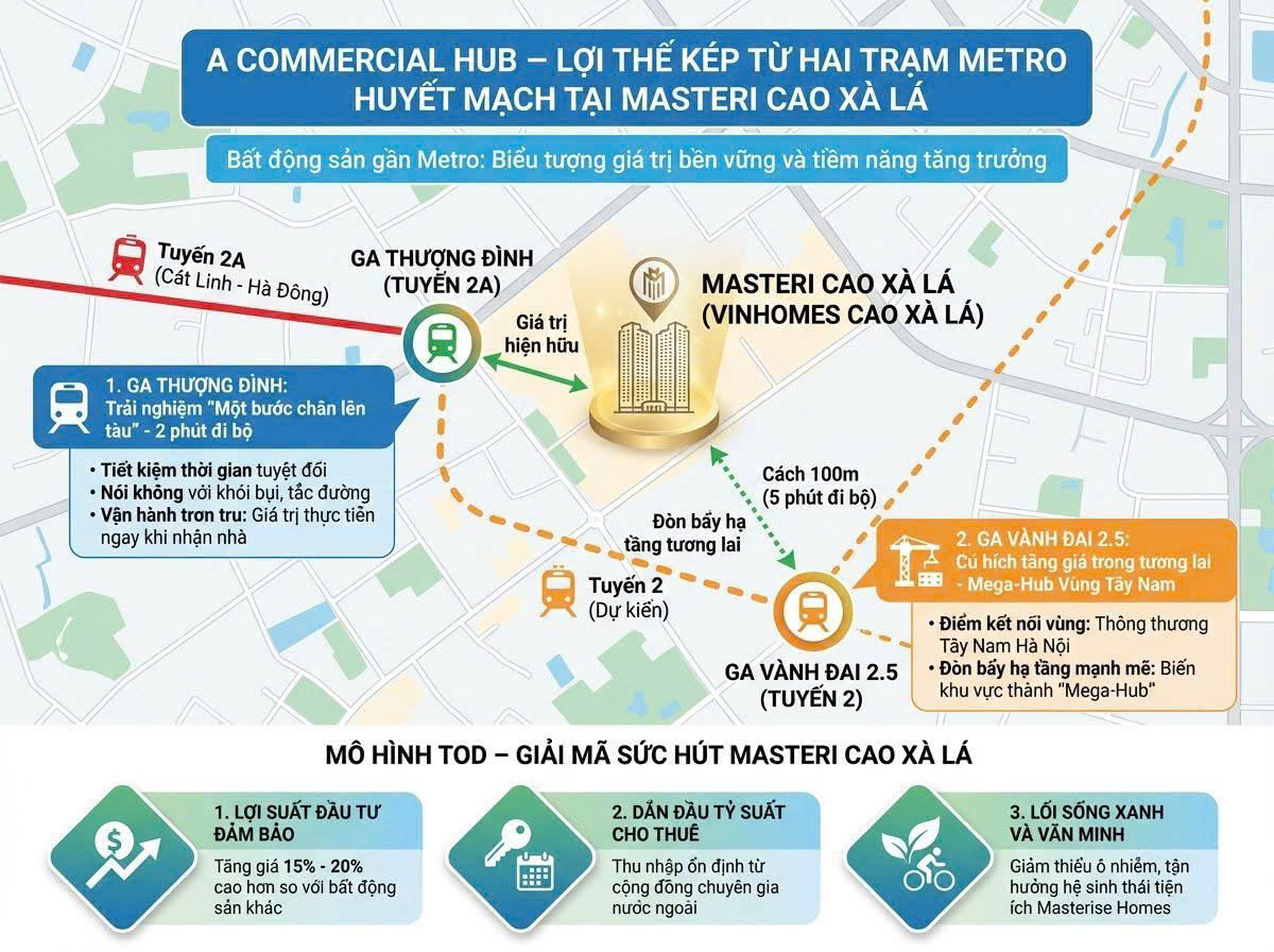 dự án Masterise Homes Nguyễn Trãi là cửa ngõ giao thương trọng điểm phía Tây Nam Thủ đô