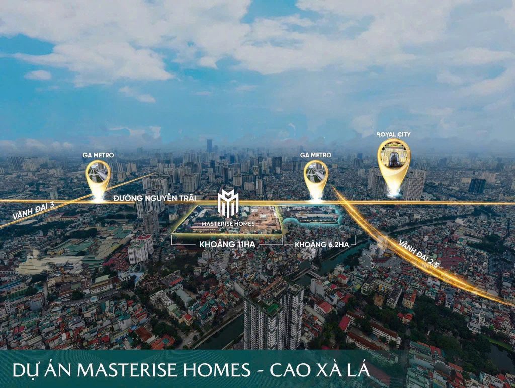 Toàn cảnh đại công trường trên đất vàng 'Cao Xà Lá' Hà Nội